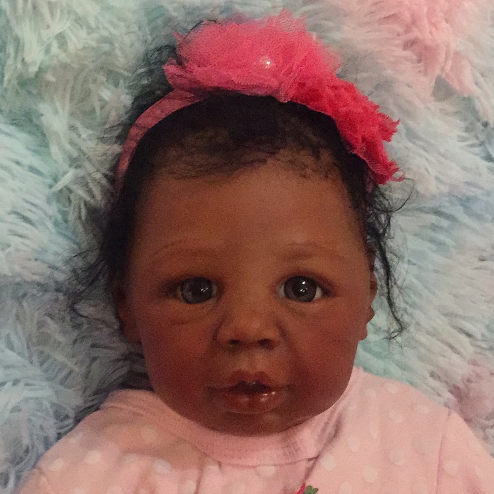 Handmade realistic vinyl Reborn girl doll